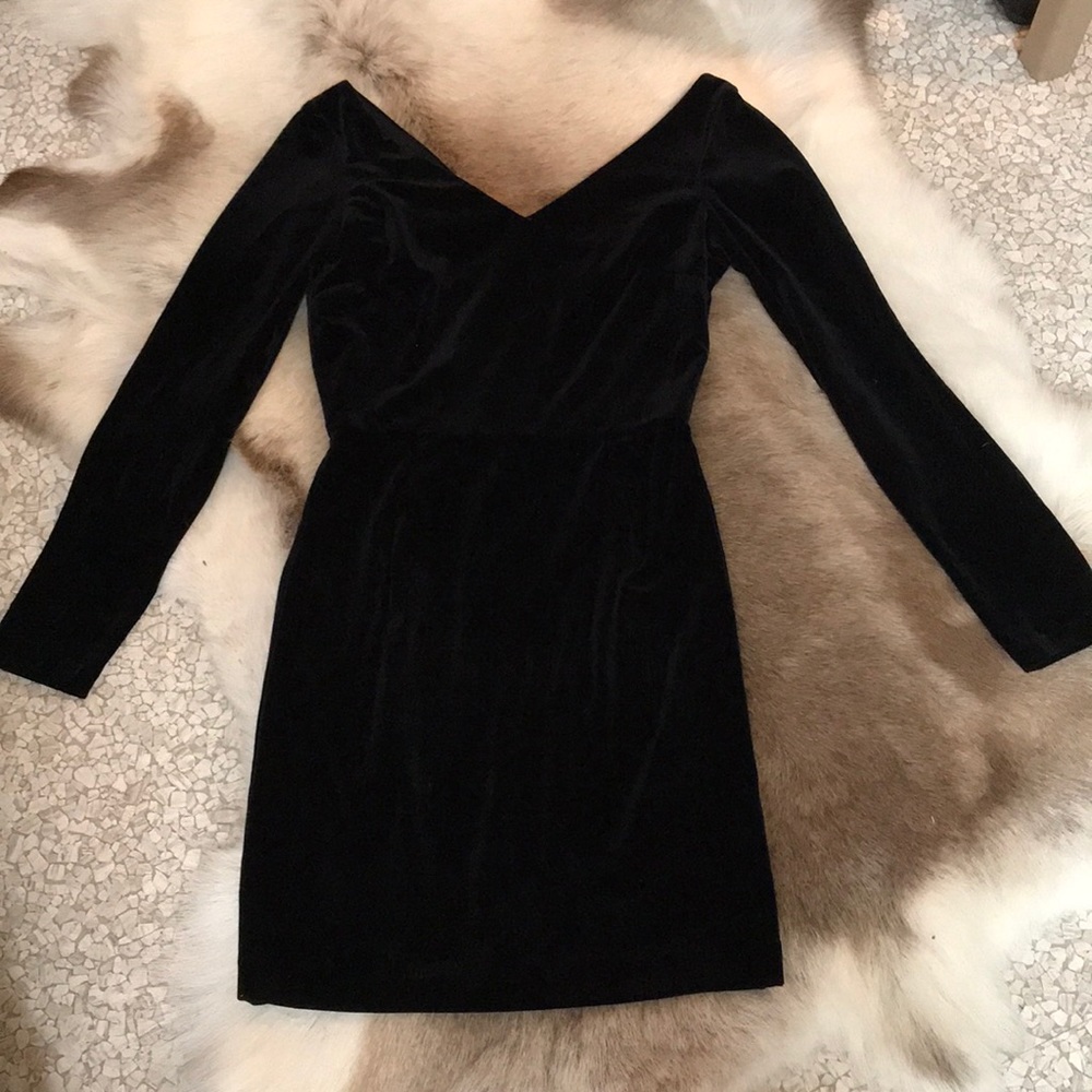 Black Velvet H&M Dress